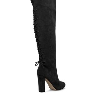 Black Over The Knee Boots